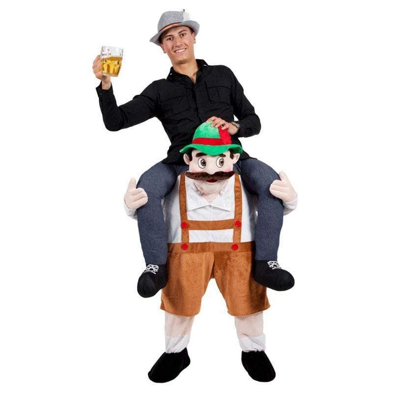 Gadgets d'Eve Activités et loisirs HOMME BAVAROIS HALOFER™: Costume ferroutage d'Halloween